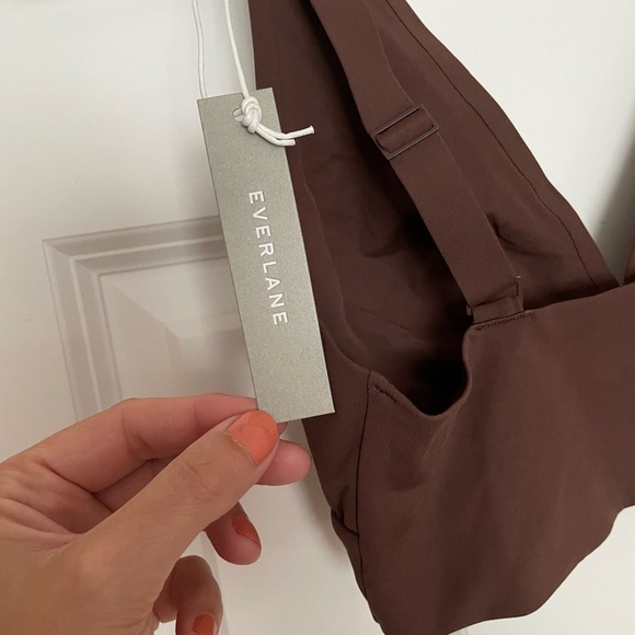Everlane Re New Bra Dark Tan Size Small - Picture 5 of 7